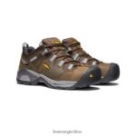 marrón cascada/gárgola calzado KEEN detroit xt esd (puntera de acero) T0822B201 hombres - Imagen 2