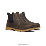 marrón cascada/goma calzado KEEN seattle romeo (puntera de aluminio) T0822B200 hombres - Imagen 2