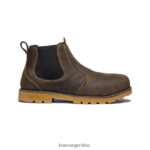 marrón cascada/goma calzado KEEN seattle romeo (puntera de aluminio) T0822B200 hombres