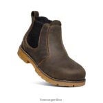 marrón cascada/goma calzado KEEN seattle romeo (puntera de aluminio) T0822B200 hombres - Imagen 3