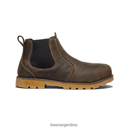 marrón cascada/goma calzado KEEN seattle romeo (puntera de aluminio) T0822B200 hombres