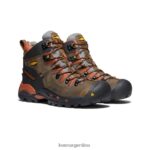 marrón cascada/marrón bombay calzado KEEN pittsburgh 6" T0822B176 hombres - Imagen 2
