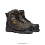 marrón cascada/negro calzado KEEN filadelfia 6" T0822B361 hombres - Imagen 2