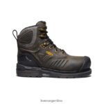 marrón cascada/negro calzado KEEN filadelfia 6" T0822B361 hombres