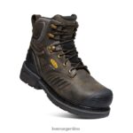 marrón cascada/negro calzado KEEN filadelfia 6" T0822B361 hombres - Imagen 3