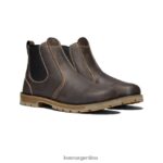 marrón cascada/negro calzado KEEN seattle romeo (dedo blando) T0822B306 hombres - Imagen 2