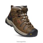 marrón cascada/ocre quemado calzado KEEN Bota Flint II (punta blanda) T0822B189 hombres - Imagen 3