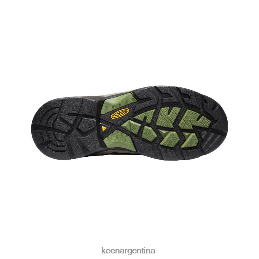 marrón cascada/verde bronce calzado KEEN Bota impermeable detroit xt (puntera de acero) T0822B245 hombres - Imagen 4