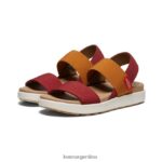 merlot/abedul calzado KEEN sandalia elle con tira trasera T0822B416 mujer - Imagen 2