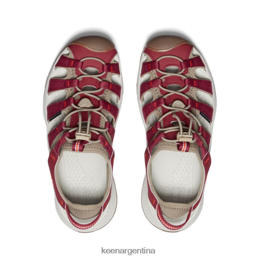 merlot/ibis escarlata calzado KEEN sandalia astoria oeste T0822B552 mujer - Imagen 4