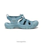 monocromo/azul humo calzado KEEN newport h2 T0822B413 mujer