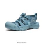 monocromo/azul humo calzado KEEN newport h2 T0822B413 mujer - Imagen 3