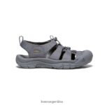 monocromo/gris acero calzado KEEN newport h2 T0822B47 hombres