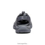 monocromo/gris acero calzado KEEN newport h2 T0822B47 hombres - Imagen 5