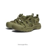 monocromo/verde oliva calzado KEEN newport h2 T0822B49 hombres - Imagen 2