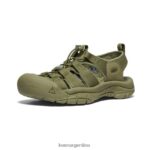 monocromo/verde oliva calzado KEEN newport h2 T0822B49 hombres - Imagen 3
