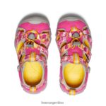 multicolor/amarillo calzado KEEN seacamp ii cnx T0822B853 pequeños niños - Imagen 4