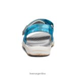 musgo marino/azul fiordo calzado KEEN correa trasera elle T0822B722 niños grandes - Imagen 5