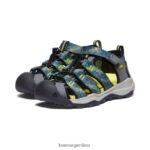 musgo marino/gris acero calzado KEEN newport neo h2 T0822B839 pequeños niños - Imagen 2