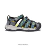 musgo marino/gris acero calzado KEEN newport neo h2 T0822B839 pequeños niños