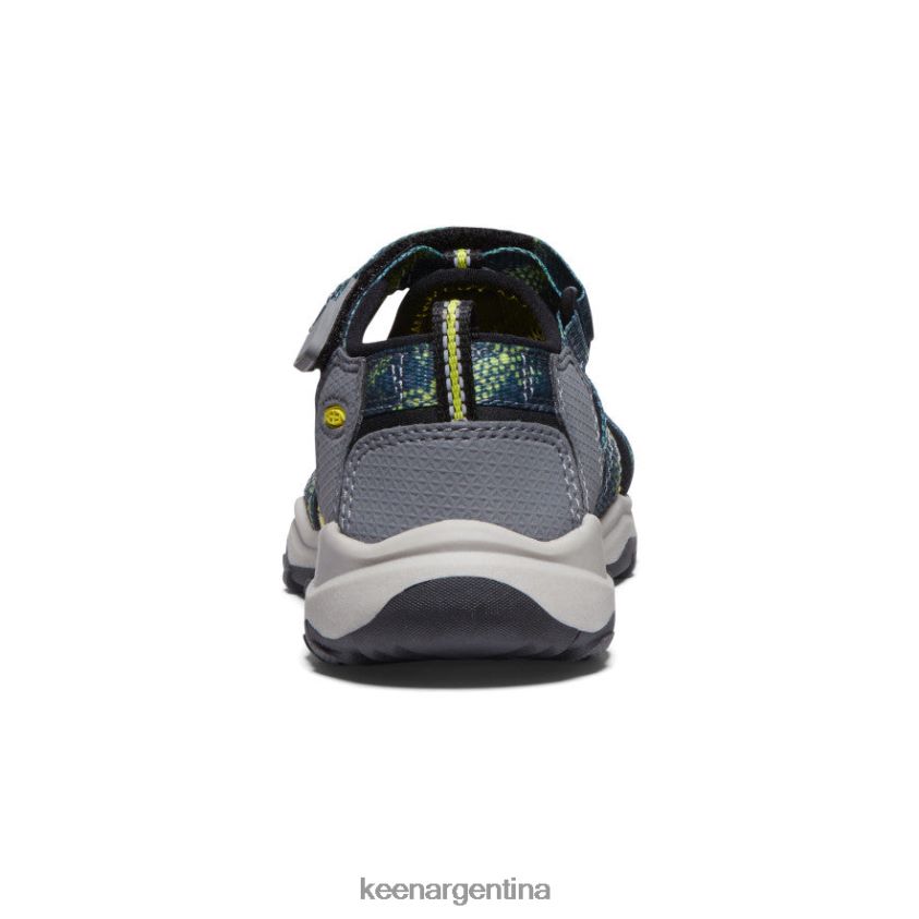 musgo marino/gris acero calzado KEEN newport neo h2 T0822B839 pequeños niños - Imagen 5
