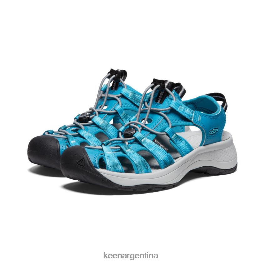musgo marino/teñido anudado calzado KEEN sandalia astoria oeste T0822B553 mujer - Imagen 2