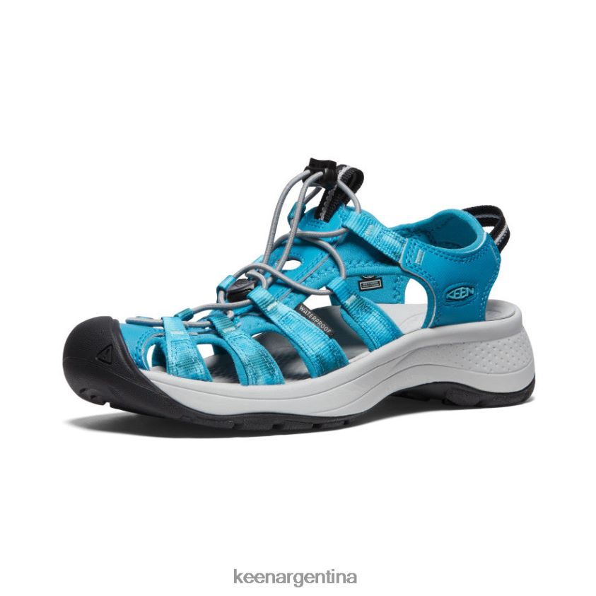 musgo marino/teñido anudado calzado KEEN sandalia astoria oeste T0822B553 mujer - Imagen 3