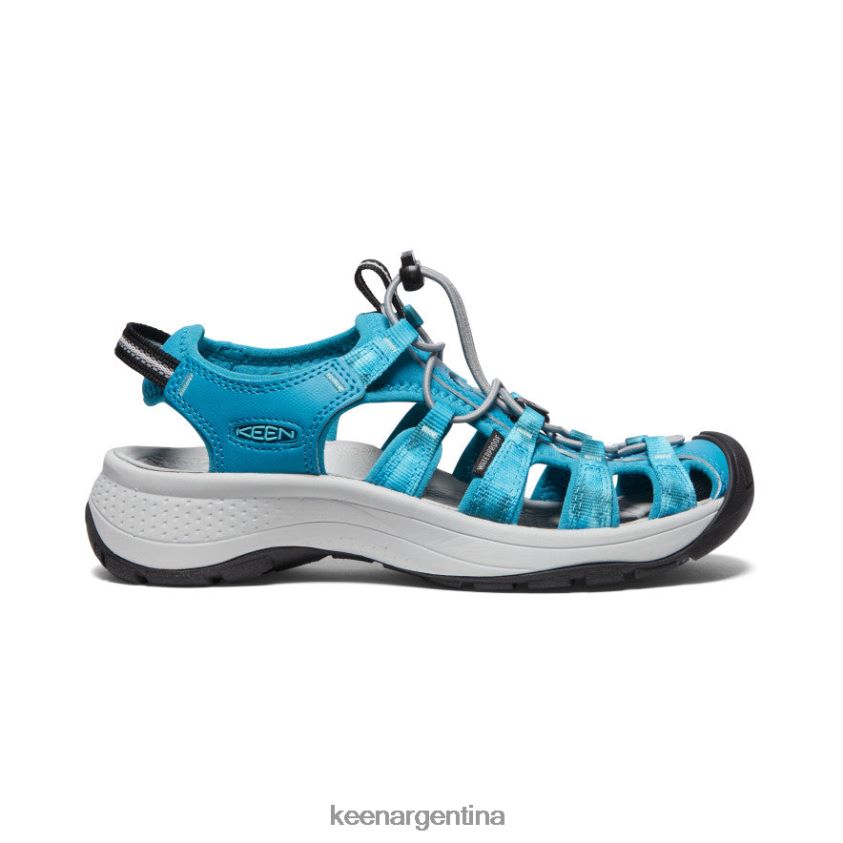 musgo marino/teñido anudado calzado KEEN sandalia astoria oeste T0822B553 mujer - Imagen 1