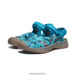 musgo marino/teñido anudado calzado KEEN sandalia rosa T0822B568 mujer - Imagen 2