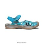 musgo marino/teñido anudado calzado KEEN sandalia rosa T0822B568 mujer