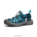 musgo marino/teñido anudado calzado KEEN susurro T0822B528 mujer - Imagen 3