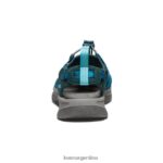 musgo marino/teñido anudado calzado KEEN susurro T0822B528 mujer - Imagen 5