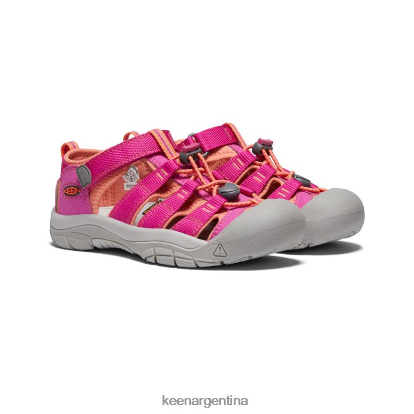 muy baya/coral fusión calzado KEEN newport h2 T0822B765 niños grandes - Imagen 2