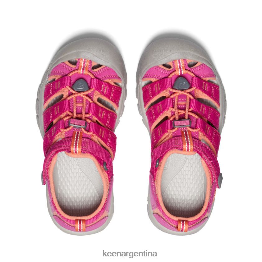 muy baya/coral fusión calzado KEEN newport h2 T0822B765 niños grandes - Imagen 4