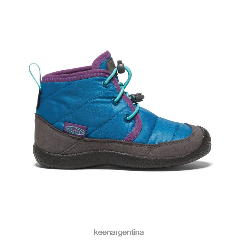 mykonos azul/atlantis calzado KEEN chukka impermeable howser ii T0822B998 pequeños niños - Imagen 1