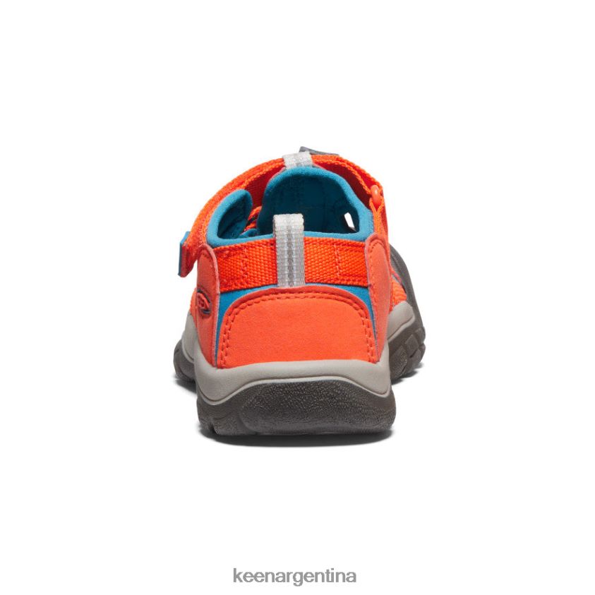 naranja seguridad/azul fiordo calzado KEEN newport h2 T0822B756 niños grandes - Imagen 5
