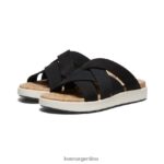 negro/abedul calzado KEEN tobogán mixto elle T0822B430 mujer - Imagen 2