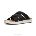 negro/abedul calzado KEEN tobogán mixto elle T0822B430 mujer - Imagen 3