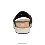 negro/abedul calzado KEEN tobogán mixto elle T0822B430 mujer - Imagen 5
