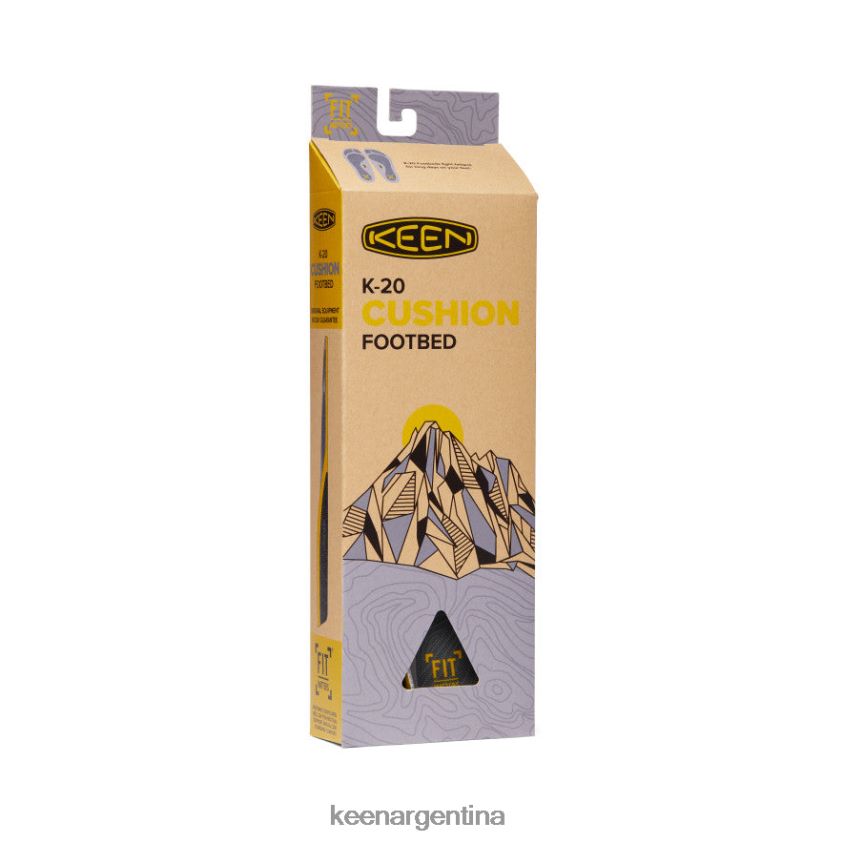 negro accesorios KEEN plantilla exterior k-20 plus T0822B671 mujer - Imagen 5
