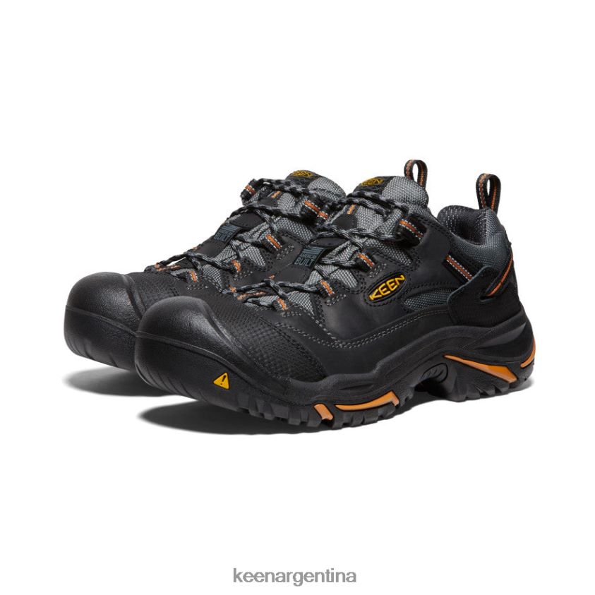 negro/bossa nova calzado KEEN Braddock bajo (puntera de acero) T0822B355 hombres - Imagen 2