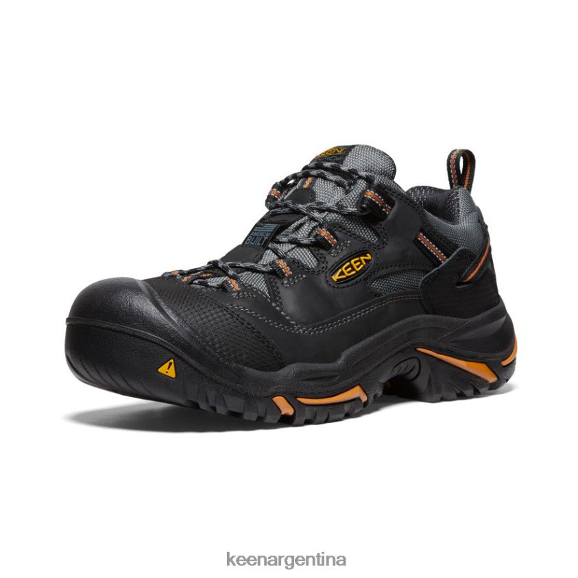 negro/bossa nova calzado KEEN Braddock bajo (puntera de acero) T0822B355 hombres - Imagen 3