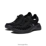 negro calzado KEEN astoria uneek T0822B435 mujer - Imagen 2