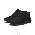 negro calzado KEEN chukka de lona mosey T0822B33 hombres - Imagen 2