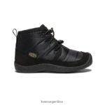 negro calzado KEEN chukka impermeable howser ii T0822B935 niños grandes