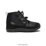 negro calzado KEEN chukka impermeable howser ii T0822B995 pequeños niños