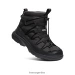 negro calzado KEEN chukka uneek snk ii impermeable T0822B625 mujer - Imagen 3