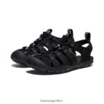 negro calzado KEEN cnx de agua clara T0822B555 mujer - Imagen 2
