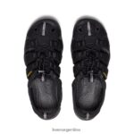 negro calzado KEEN cnx de agua clara T0822B555 mujer - Imagen 4