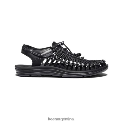 negro calzado KEEN cuero premium uneek T0822B384 hombres